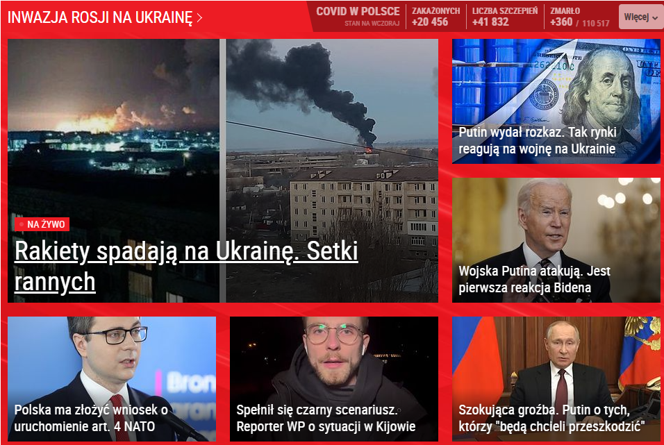 Read more about the article Wojna rosyjsko – ukraińska
